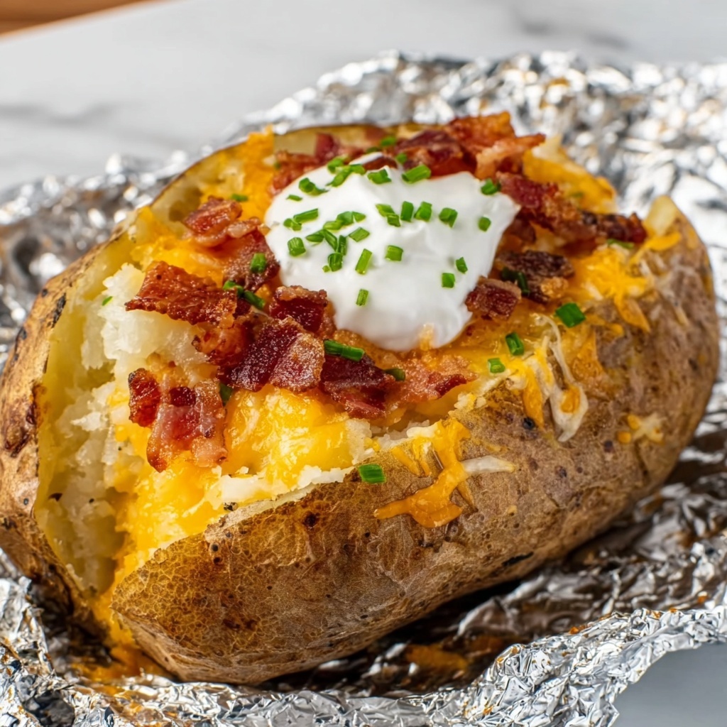 Crock Pot Foil-Wrapped Potatoes Recipe - Recipe Image