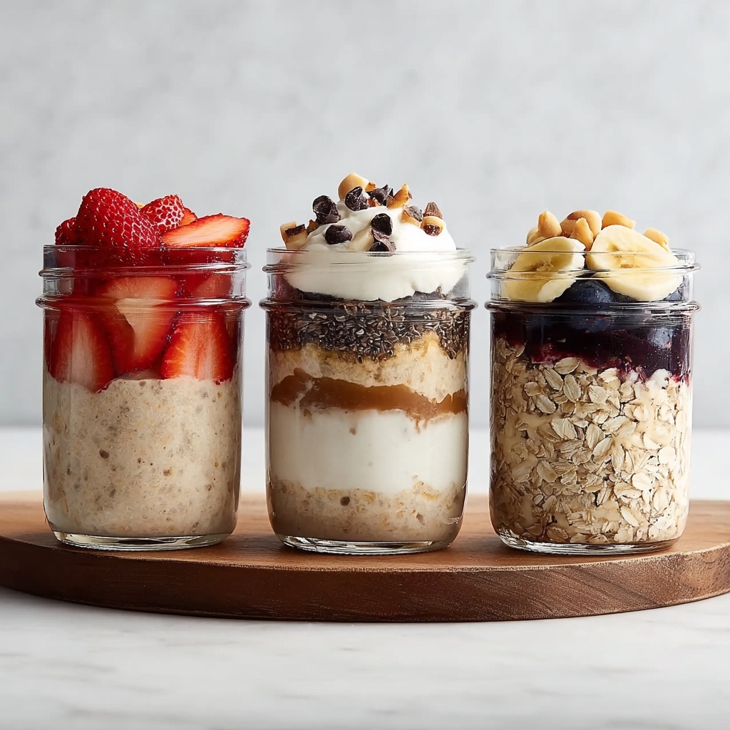 Creamy Protein-Packed Overnight Oats Recipe - Recipe Image