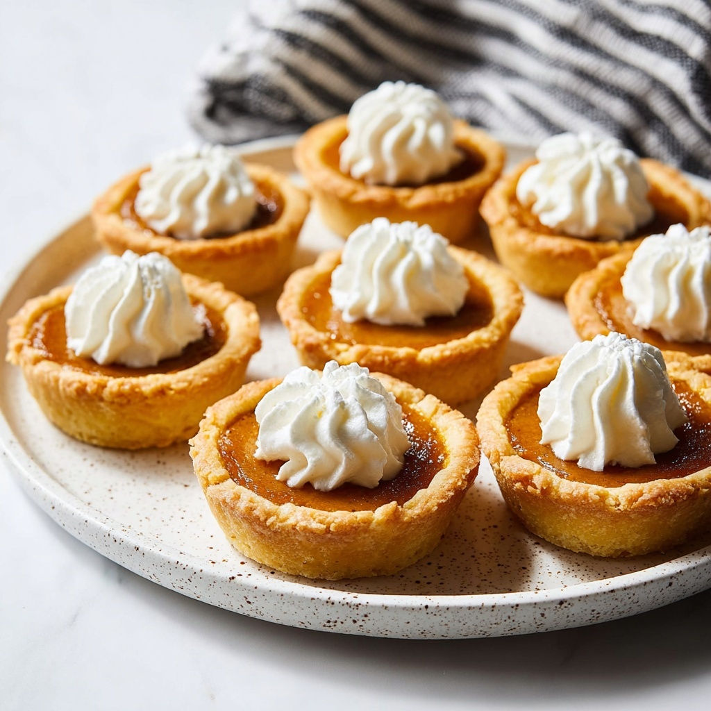 Mini Pumpkin Pies Recipe - Recipe Image