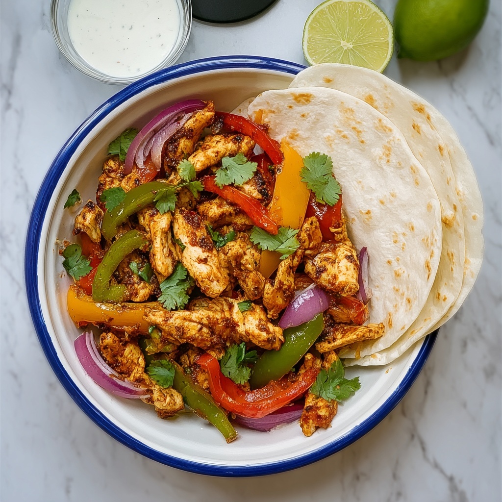 Air Fryer Chicken Fajitas Recipe - Recipe Image