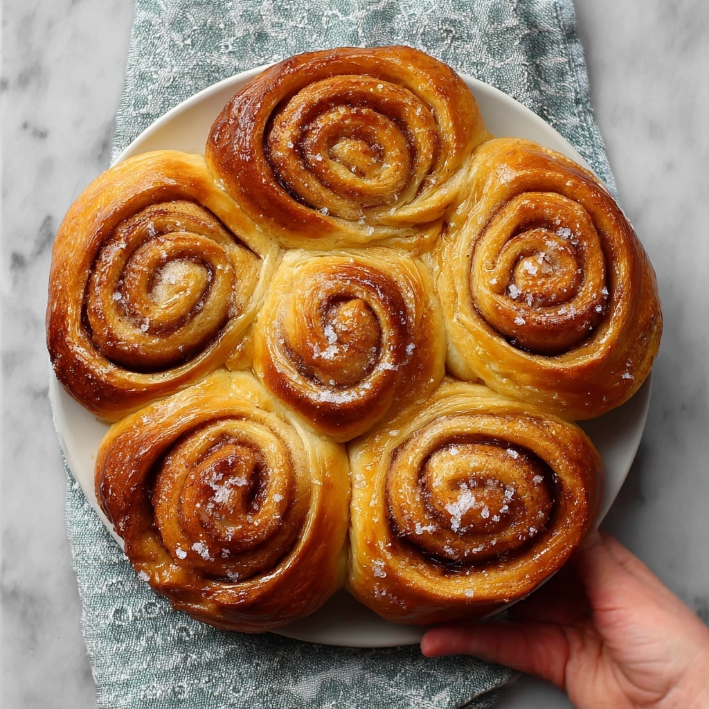 Peach Pie Cinnamon Rolls Recipe - Recipe Image