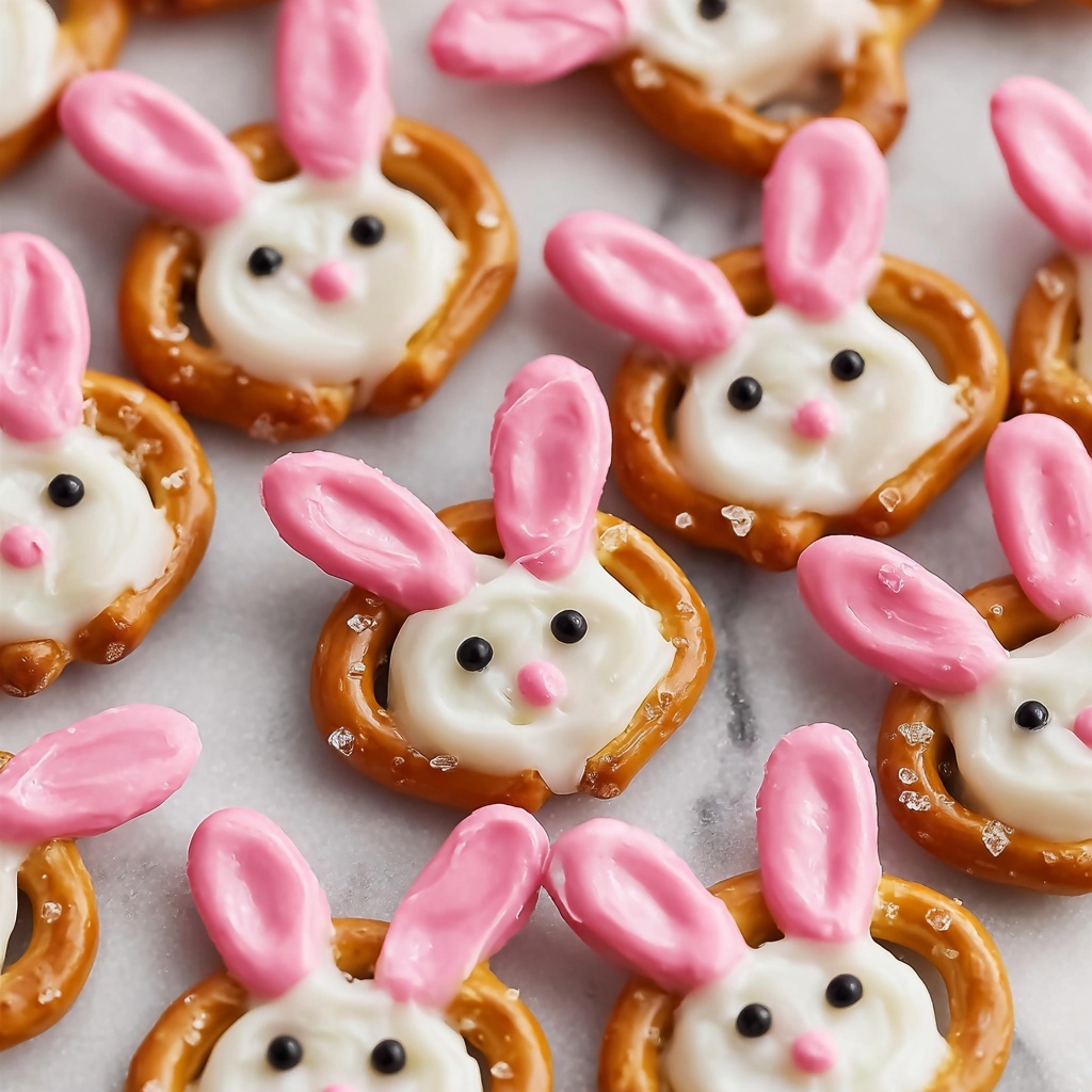 Bunny Pretzels Recipe - Recipe Image