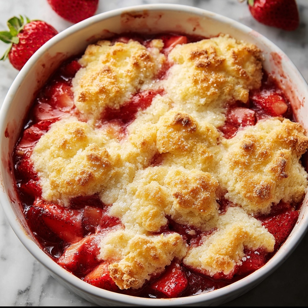 Strawberry Cheesecake Dump Cake Recipe - Recipe Image