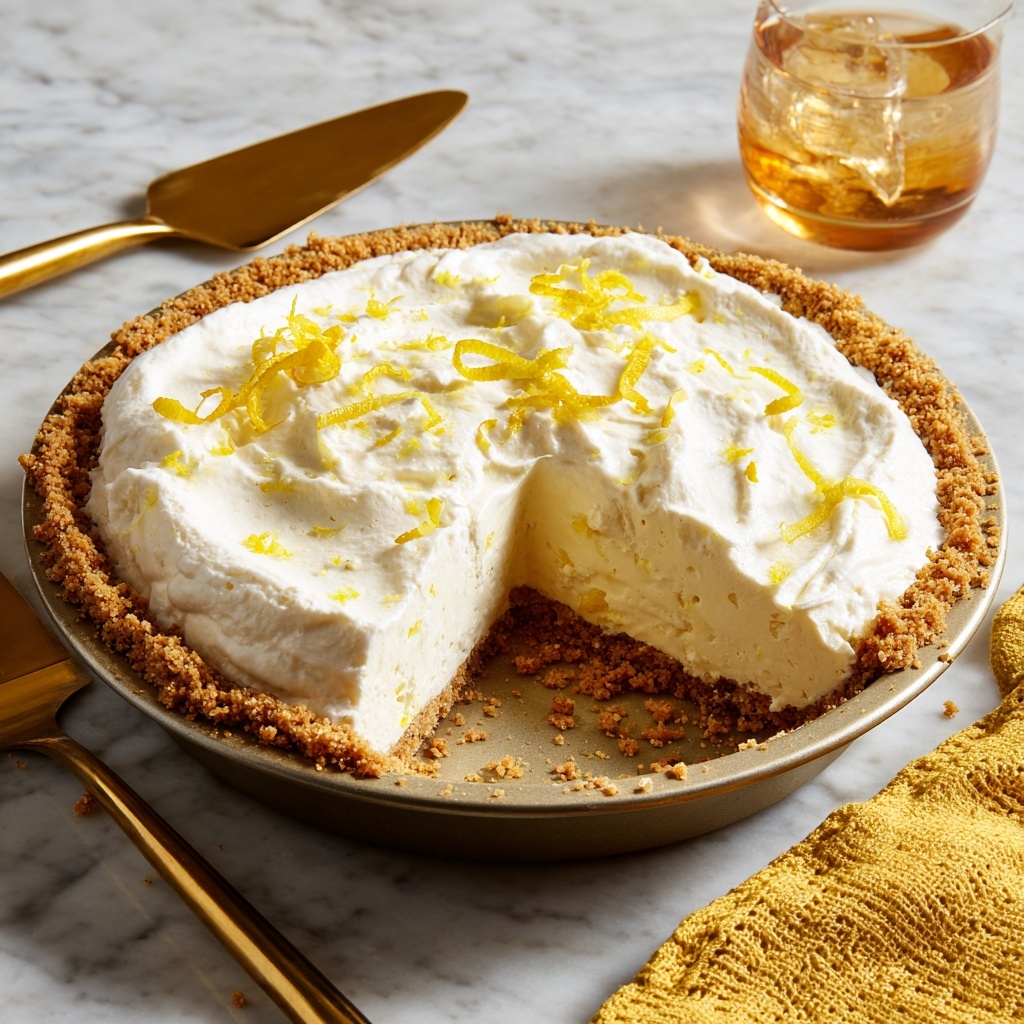 Classic Southern Lemon Icebox Pie Recipe - Recipe Image