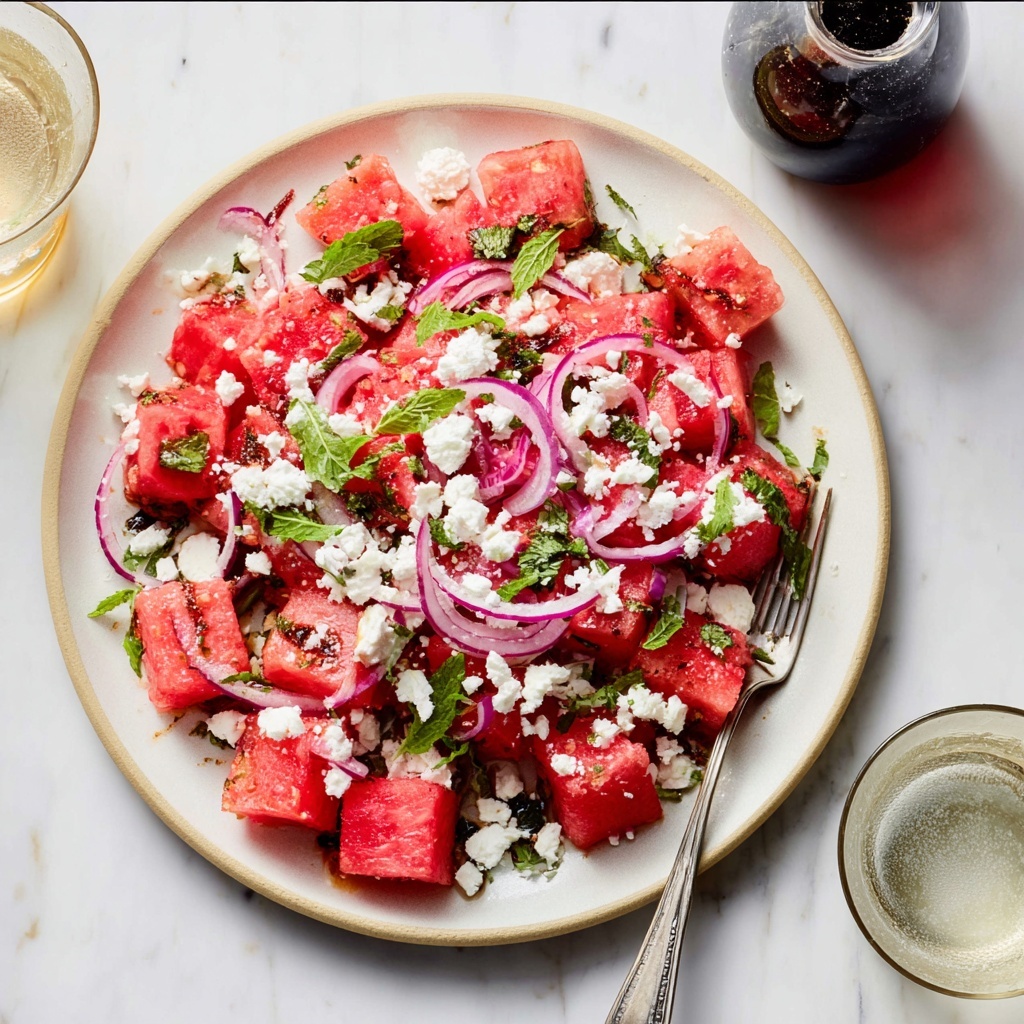 Watermelon Feta Salad Recipe - Recipe Image