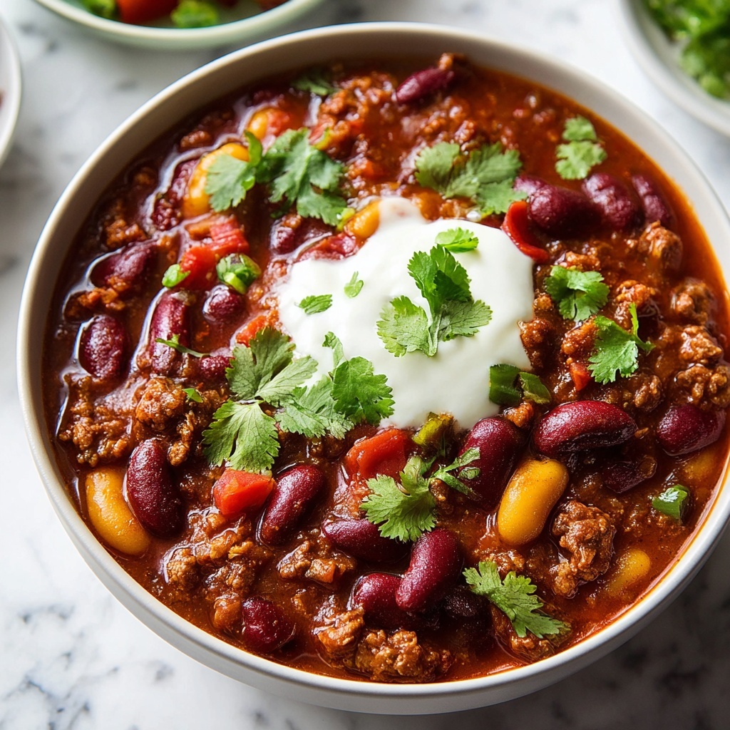 Vegetarian Black Bean Chili Recipe - Recipe Image
