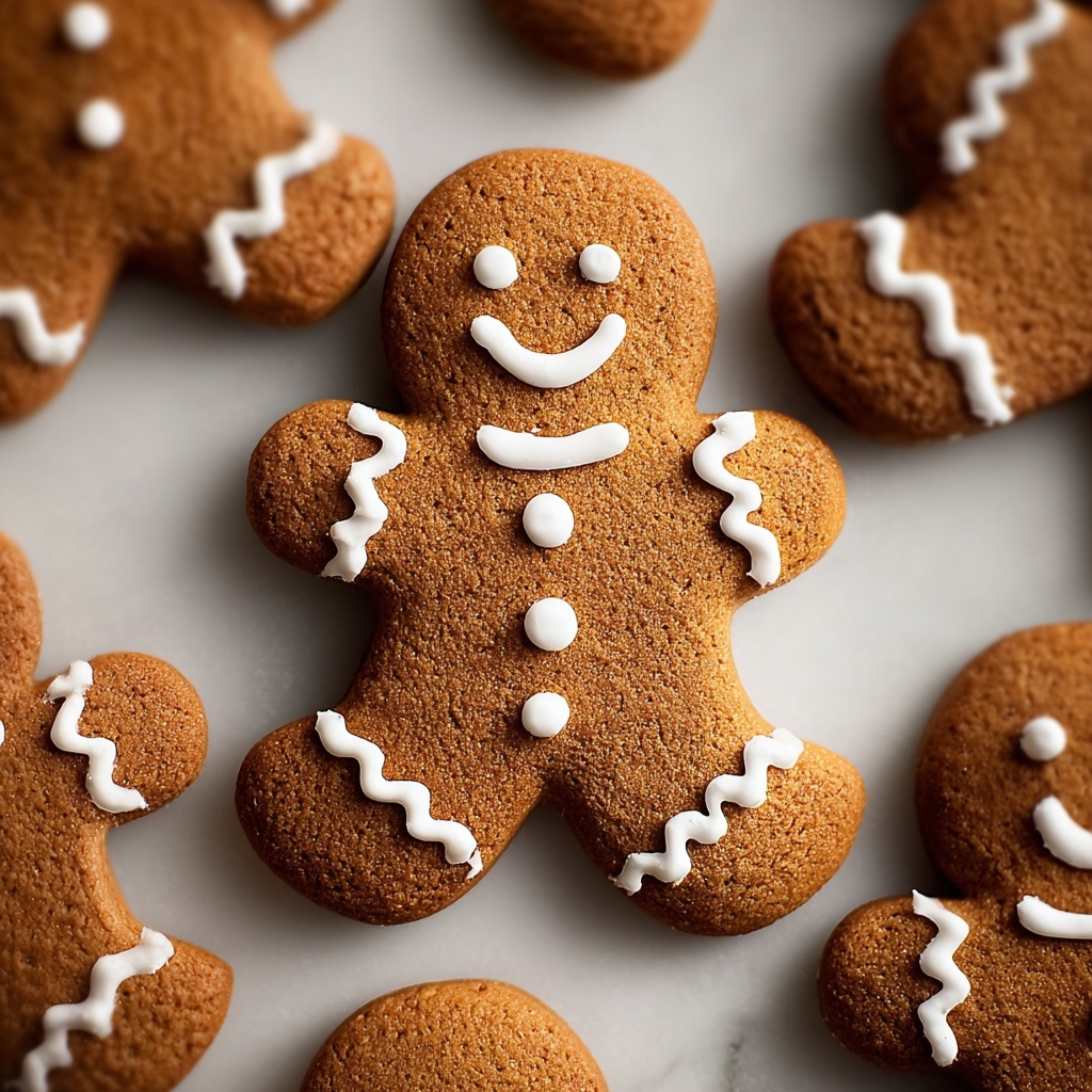 Soft & Chewy Gingerbread Men Cookies Recipe - Recipe Image