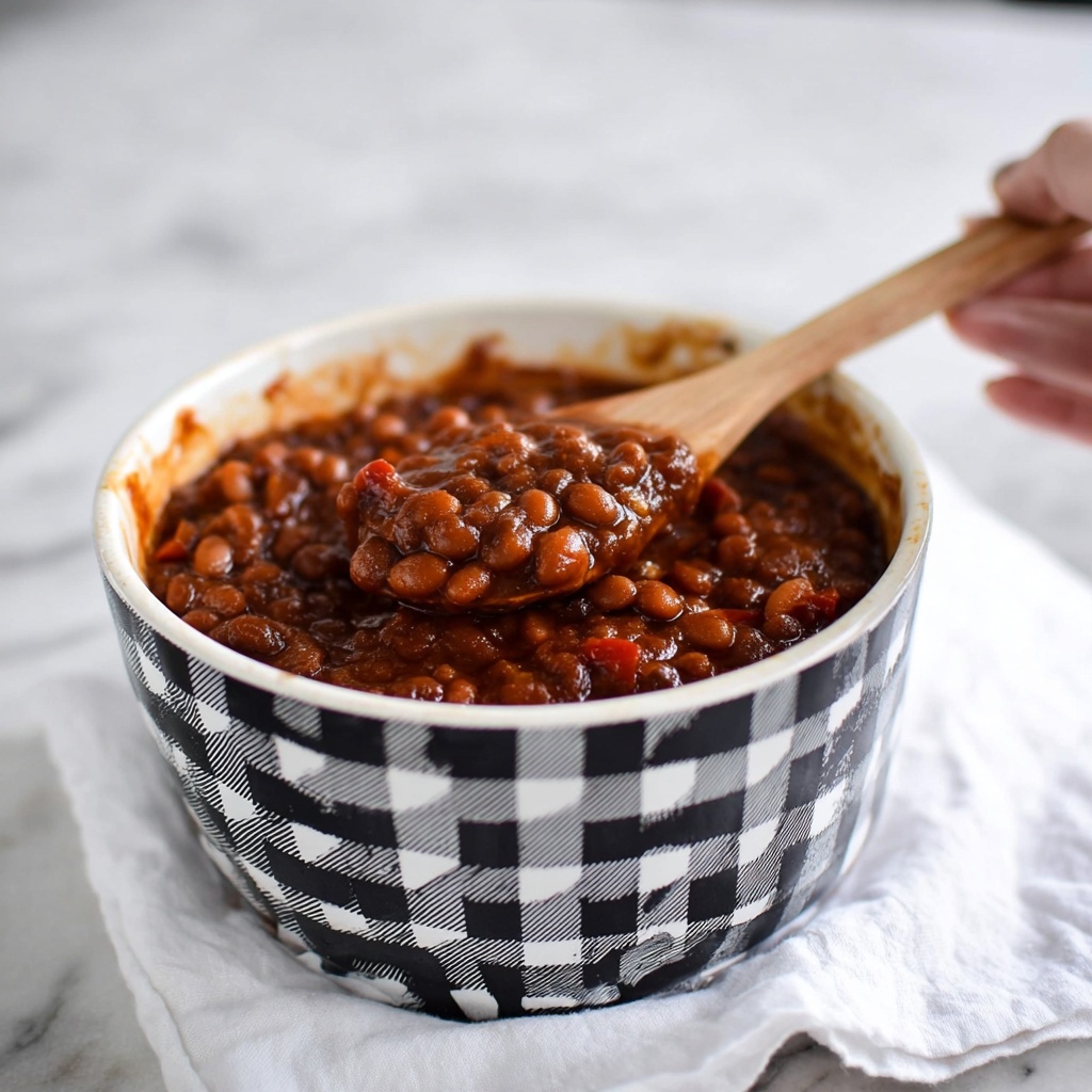 Saucy Smoky Baked Beans Recipe - Recipe Image