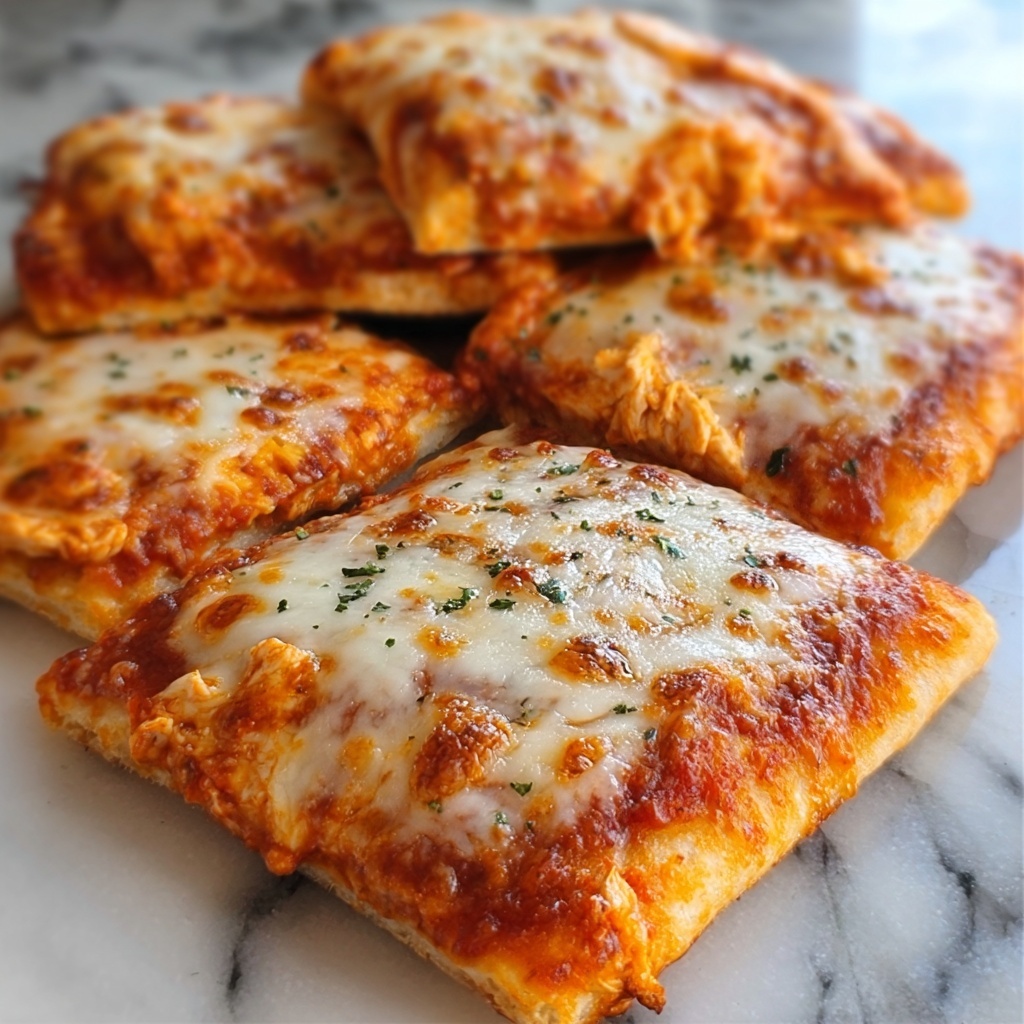 Homemade Buffalo Chicken Pizza Pockets Recipe - Recipe Image