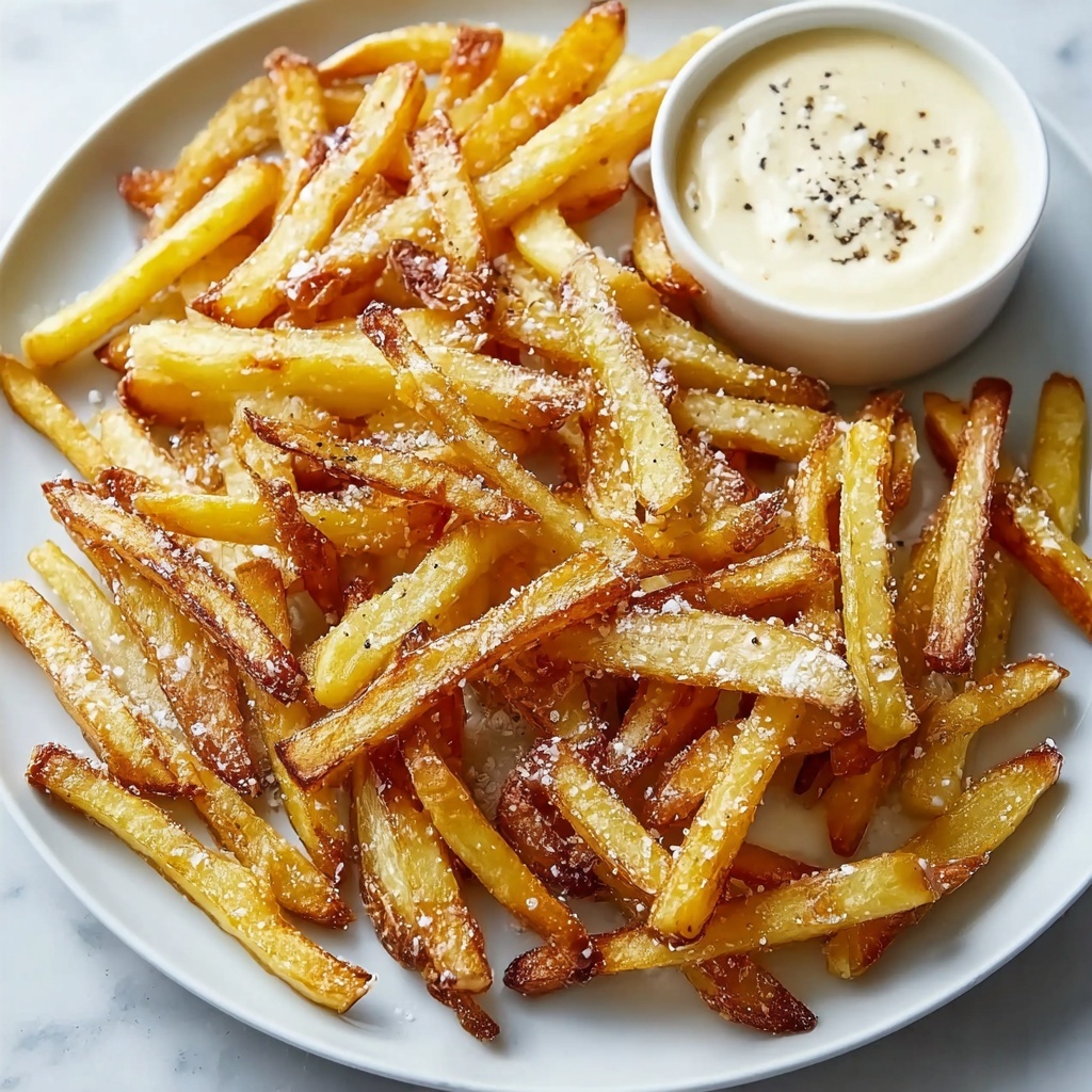Air Fryer Garlic Parmesan Fries Recipe - Recipe Image