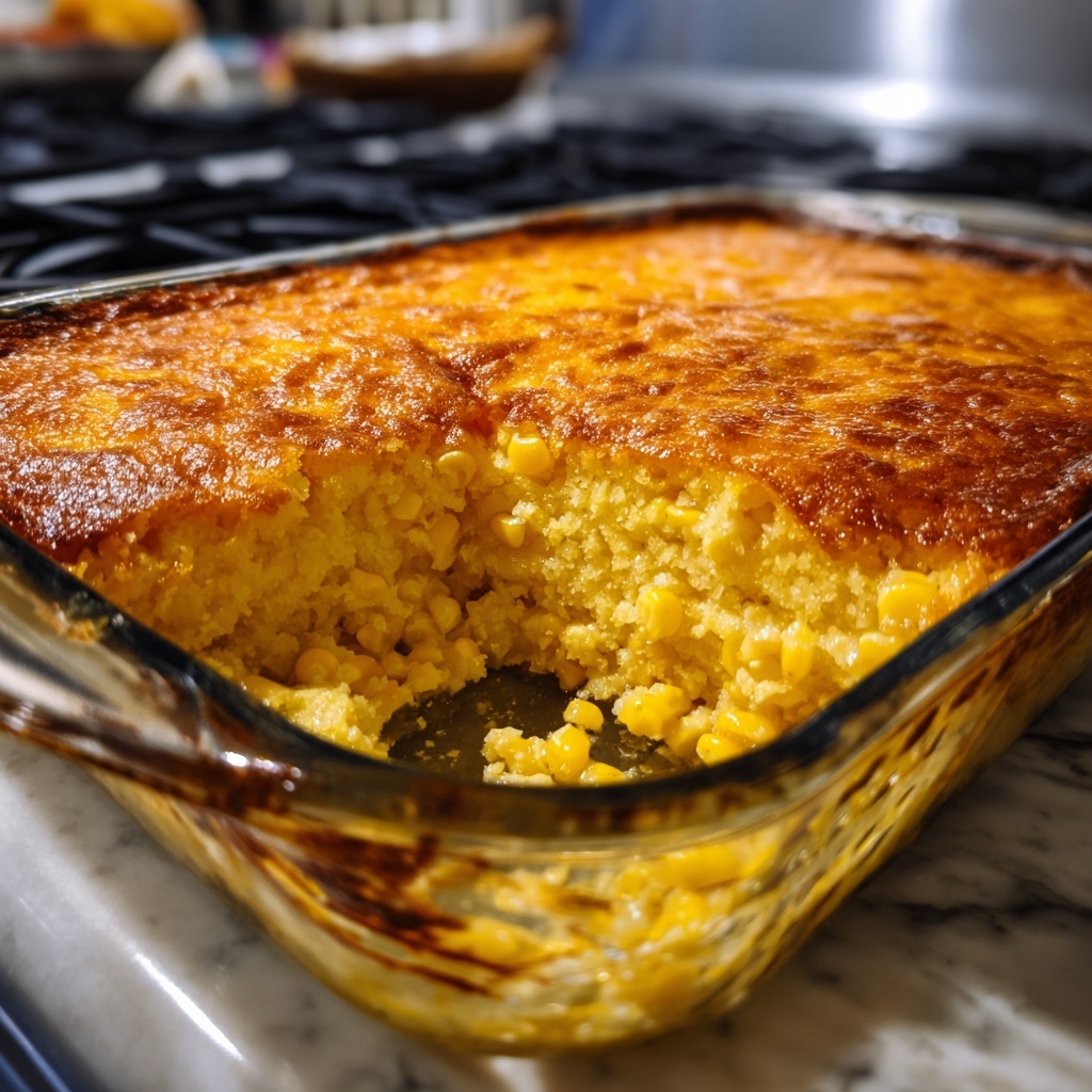Creamy Corn Casserole Recipe - Recipe Image