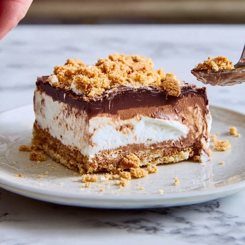 Decadent Peanut Butter Crunch Lasagna Recipe - Recipe Image