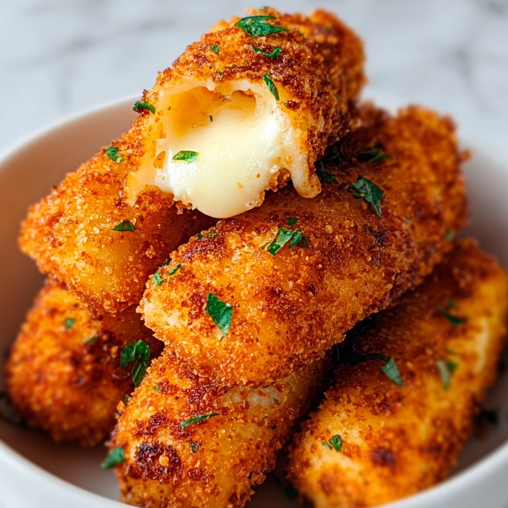 Crispy Hungarian Potato Cheese Sticks Recipe - Recipe Image