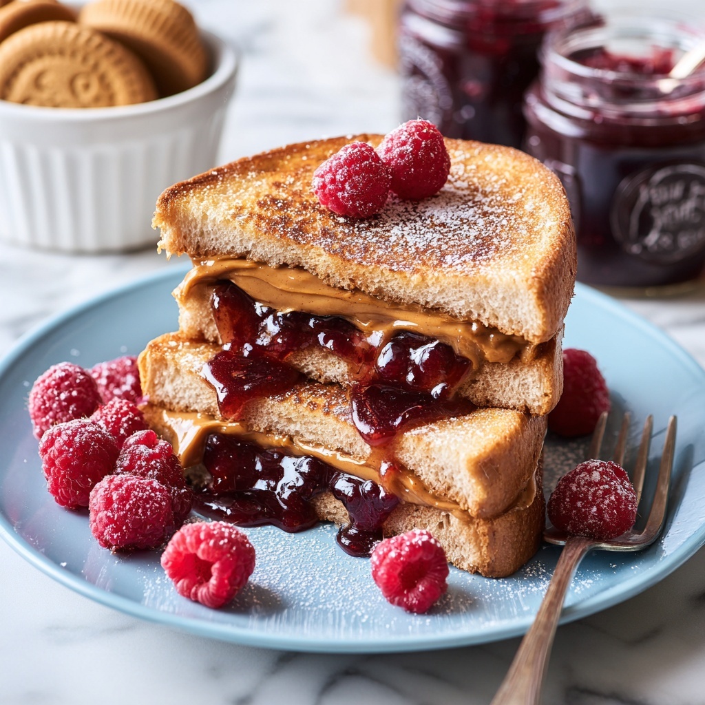Peanut Butter and Jelly French Toast Recipe - Recipe Image