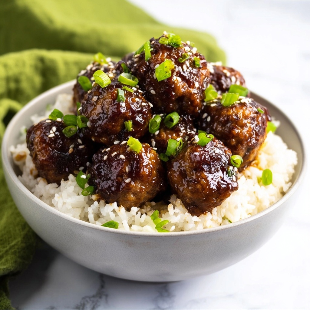 Korean Bulgogi Meatballs Recipe - Recipe Image