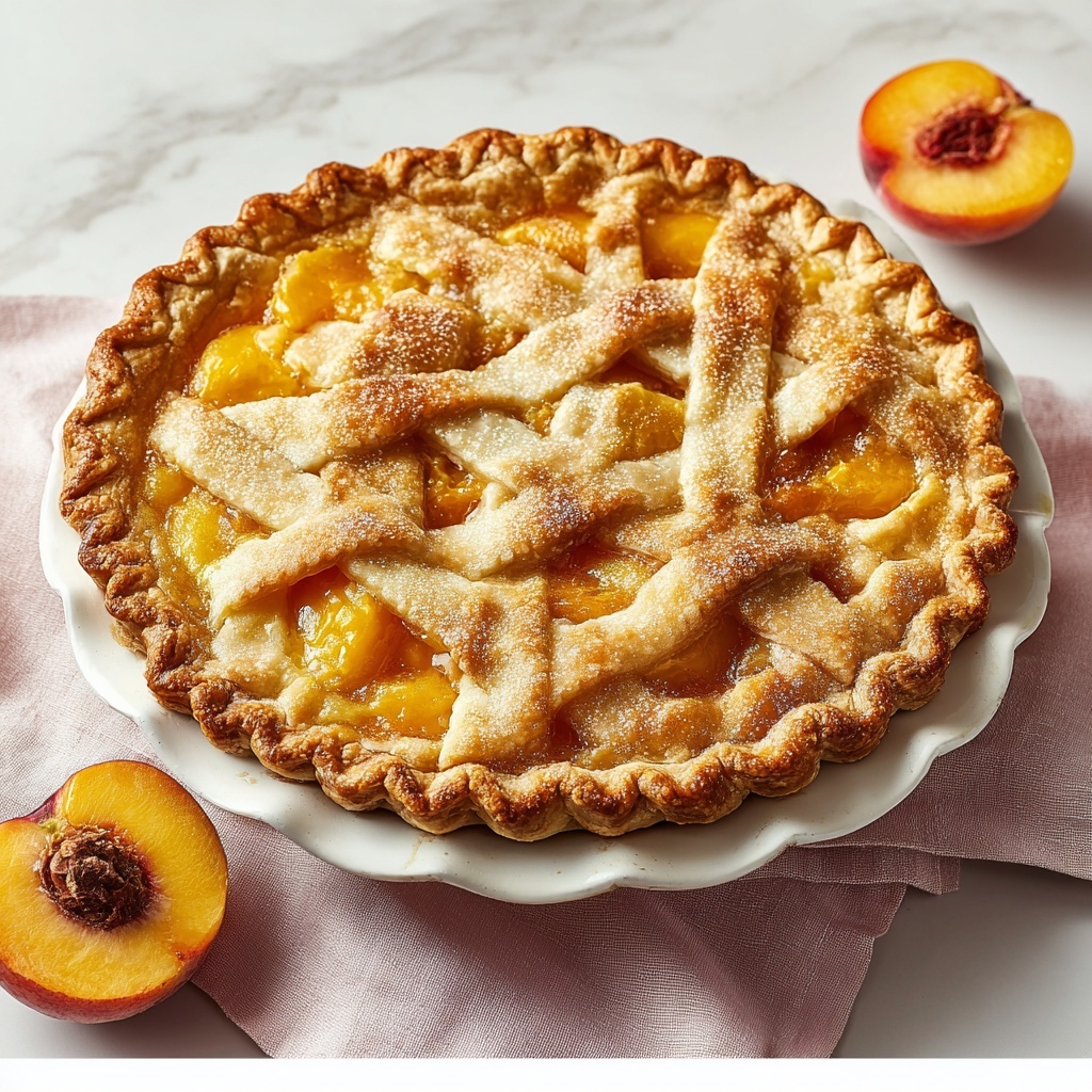 Better Than Grandma’s Peach Pie Recipe - Recipe Image