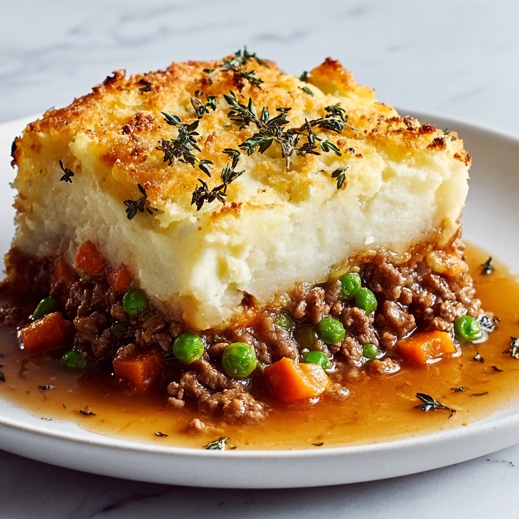 Hearty Shepherd’s Pie with Lamb and Parmesan Topping Recipe - Recipe Image