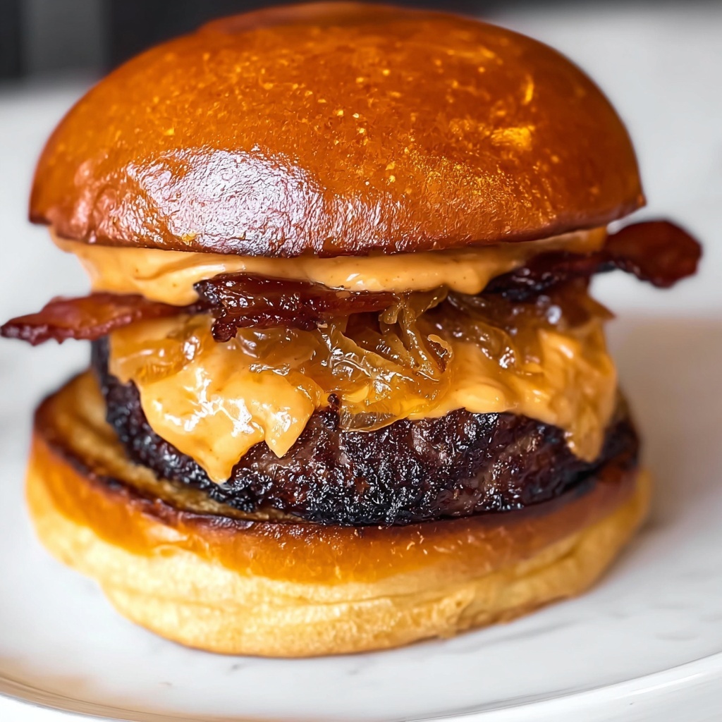 Ultimate Pub Burger Recipe - Recipe Image