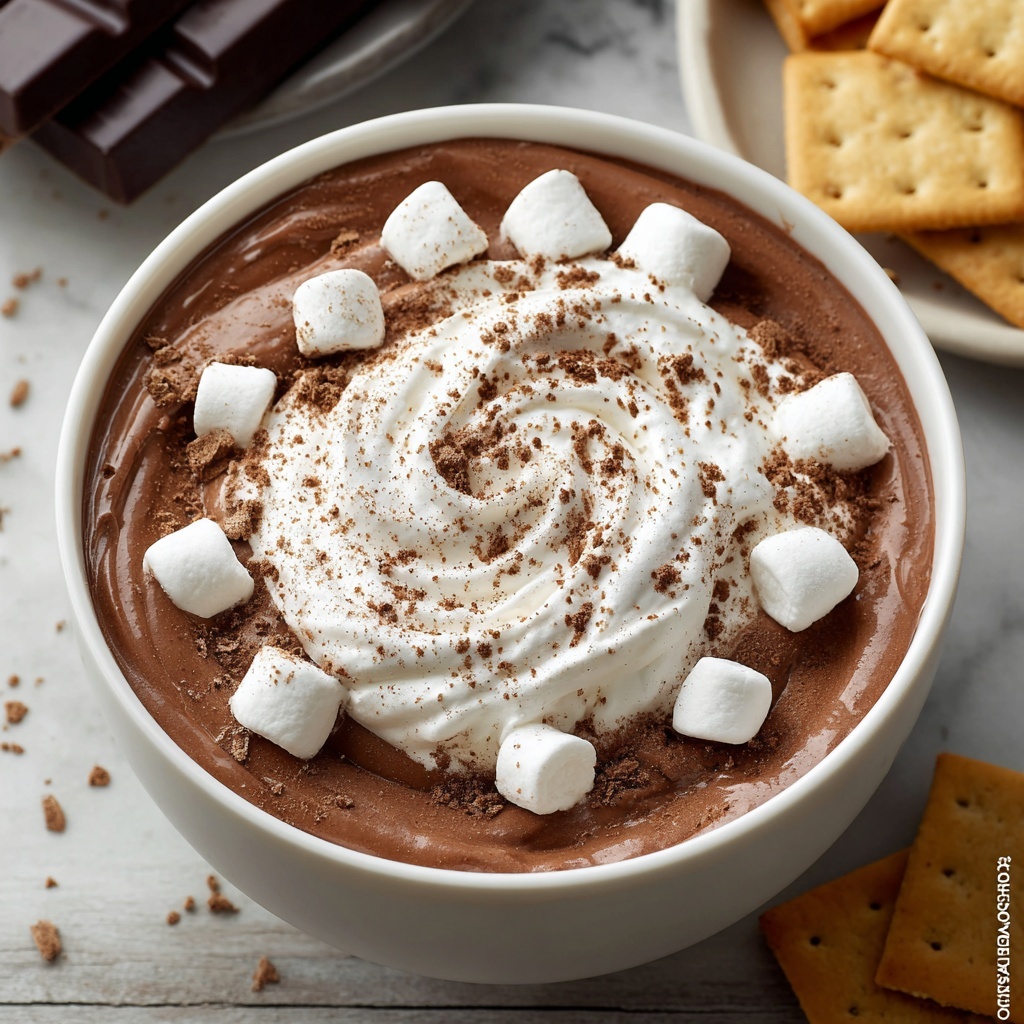 Hot Chocolate Dip Recipe - Recipe Image