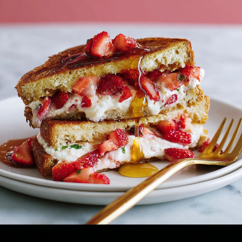 Strawberry Cheesecake French Toast Recipe - Recipe Image