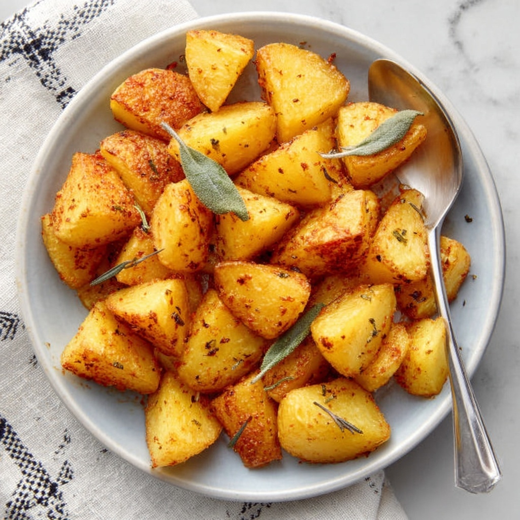 Crispy Herb Roasted Potatoes Recipe - Recipe Image