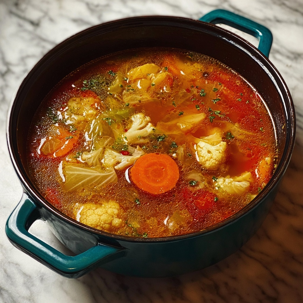 Cabbage Fat Burning Soup Recipe - Recipe Image