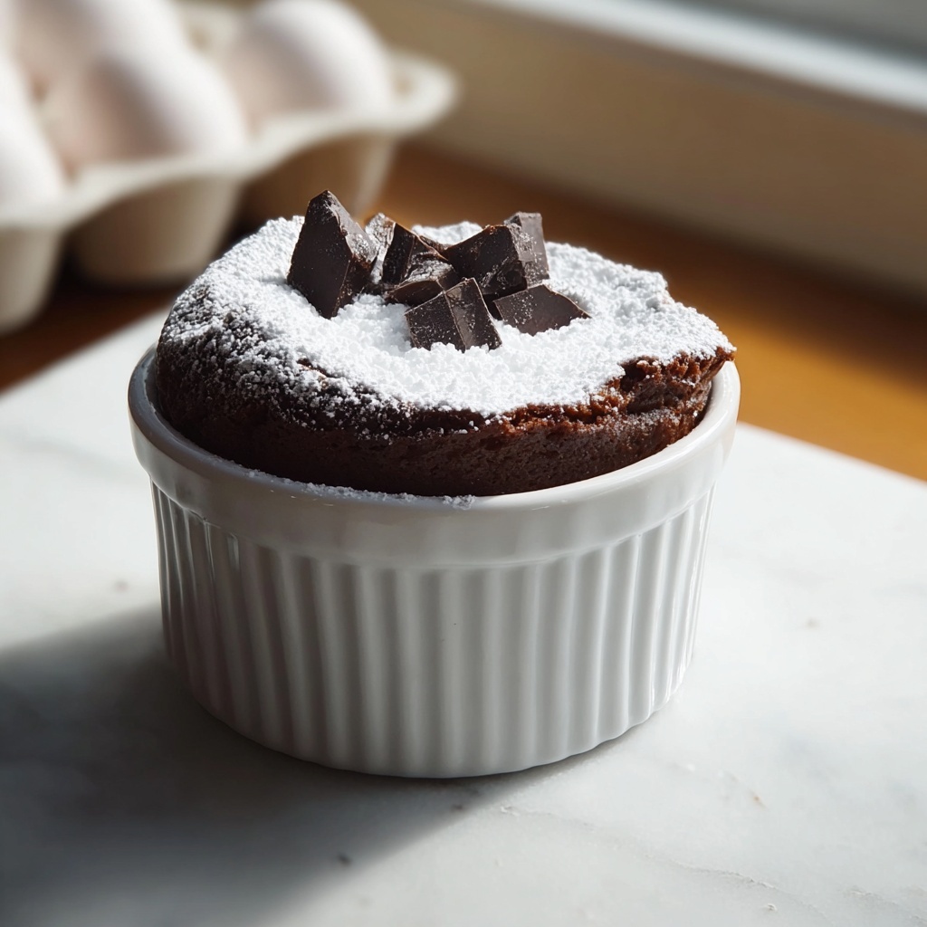 Decadent Chocolate Soufflé: A Heavenly Dessert Recipe - Recipe Image