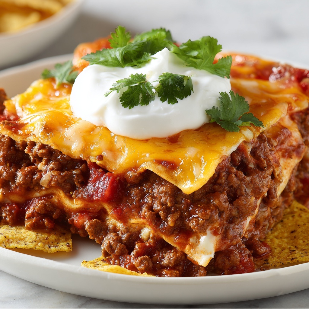 Tortilla Chip Enchiladas Recipe - Recipe Image