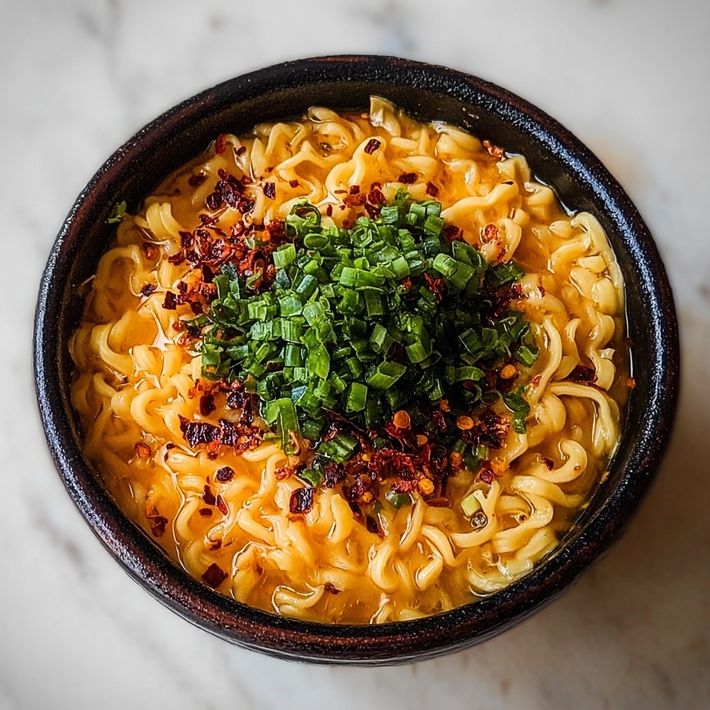 Cheesy Ramen Noodles: The Ultimate Comfort Food Recipe - Recipe Image