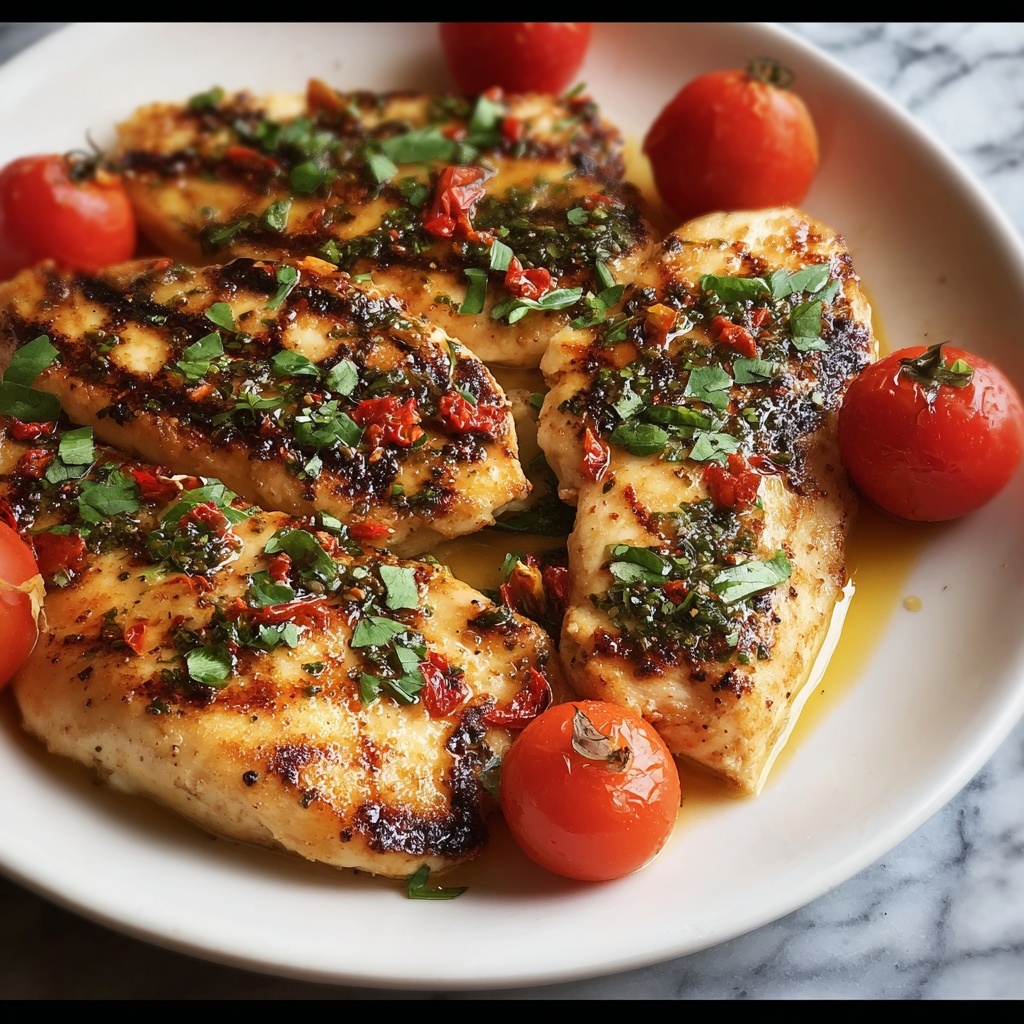 Italian Basil Chicken Recipe - Recipe Image