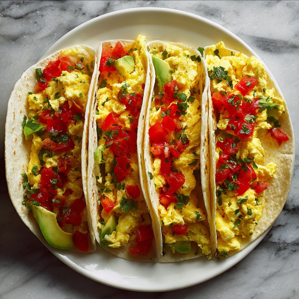 Egg Breakfast Tacos Recipe - Recipe Image