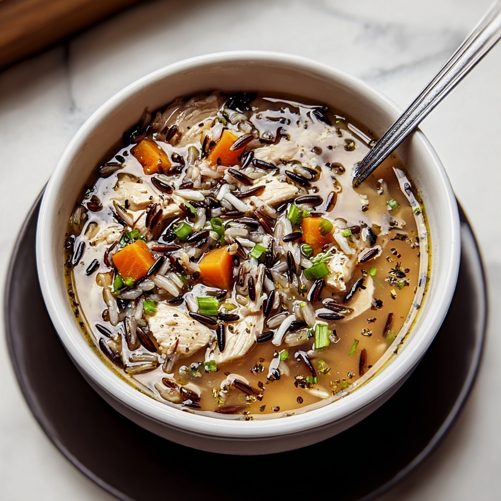 Chicken & Wild Rice Soup Recipe - Recipe Image