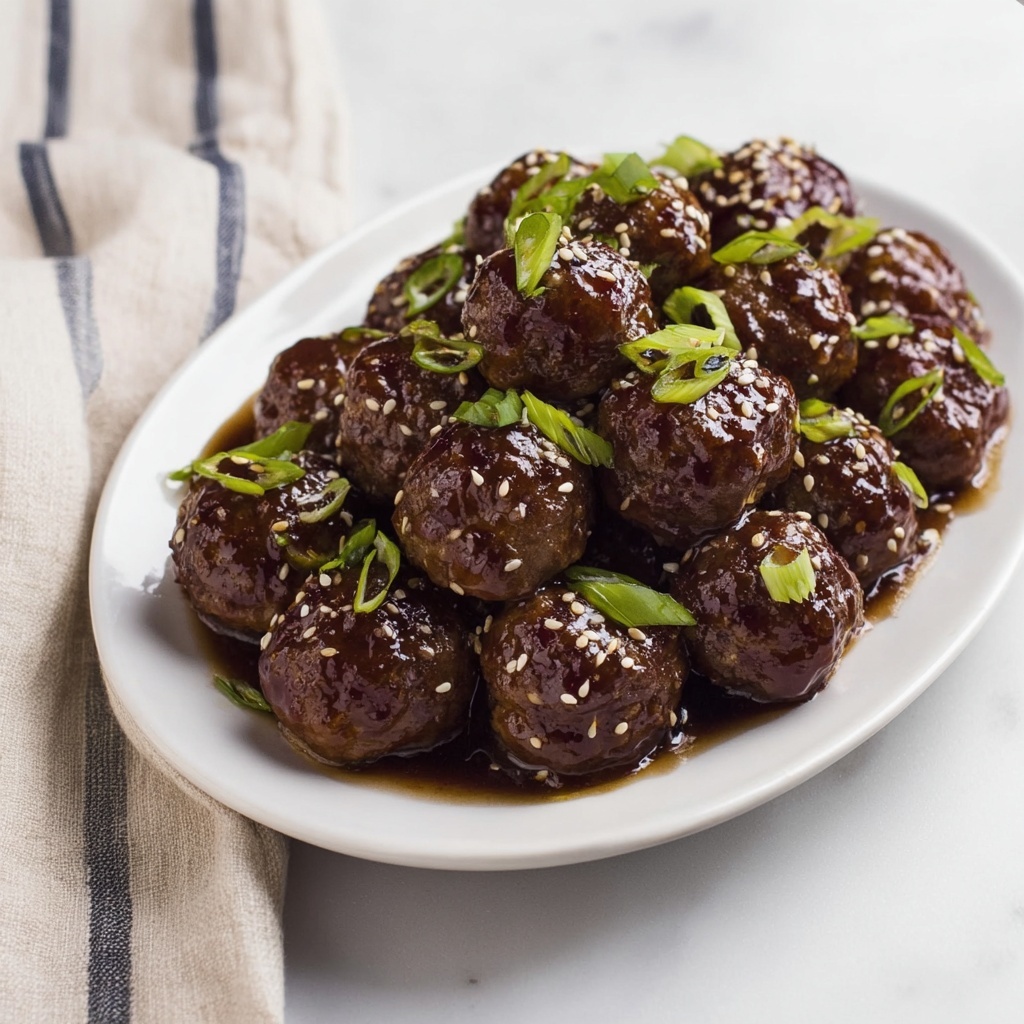 Mongolian Meatballs Recipe - Recipe Image