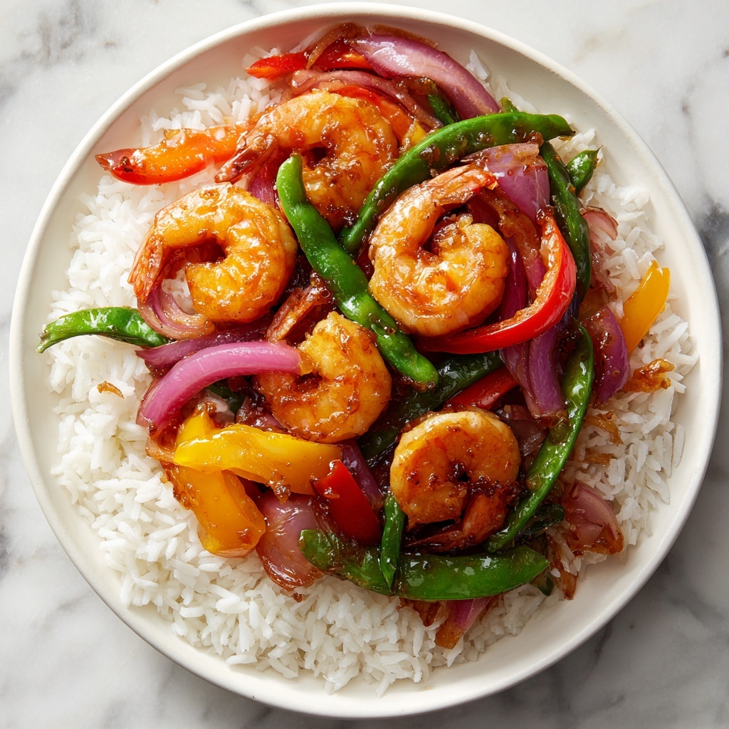 Shrimp and Pepper Stir-Fry Recipe - Recipe Image