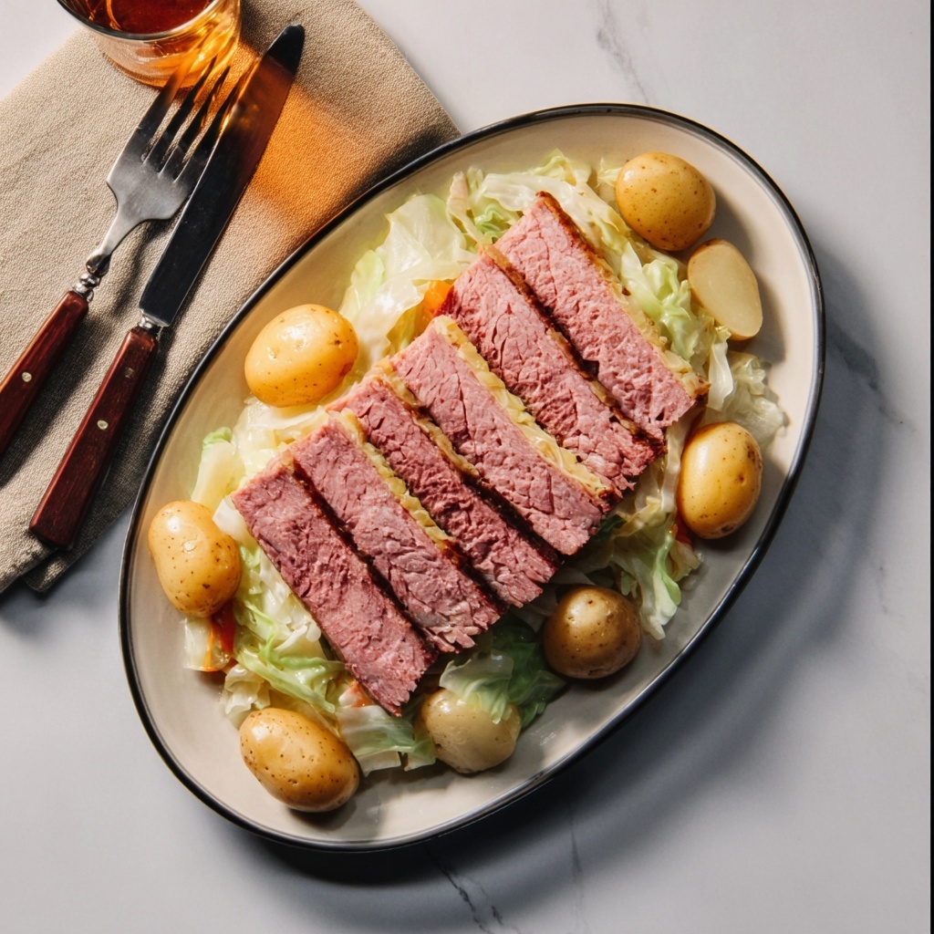 Crockpot Corned Beef and Cabbage Recipe - Recipe Image