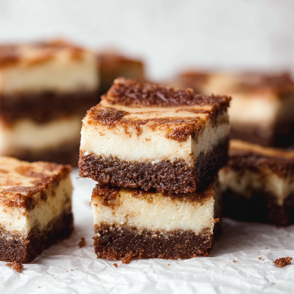 Cinnamon Roll Cheesecake Bars Recipe - Recipe Image