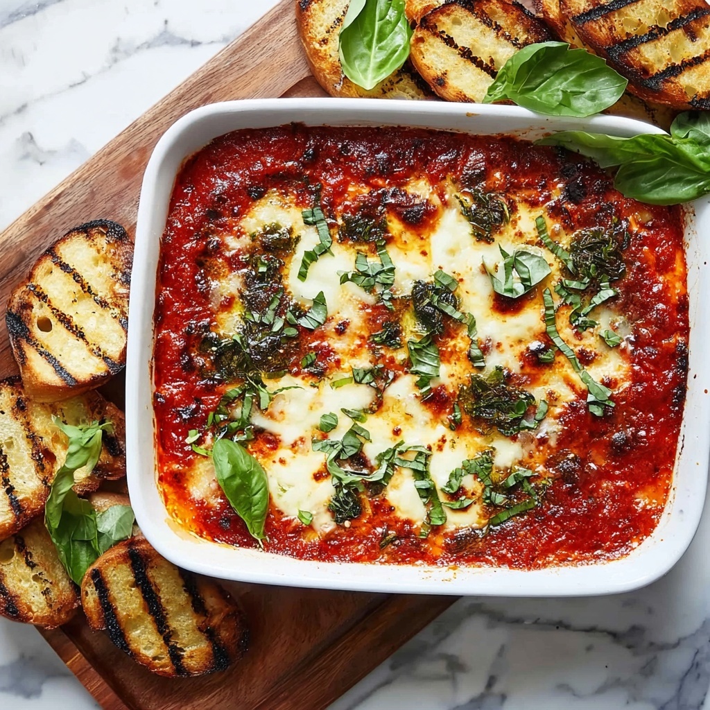 Baked Goat Cheese Bruschetta Dip Recipe - Recipe Image