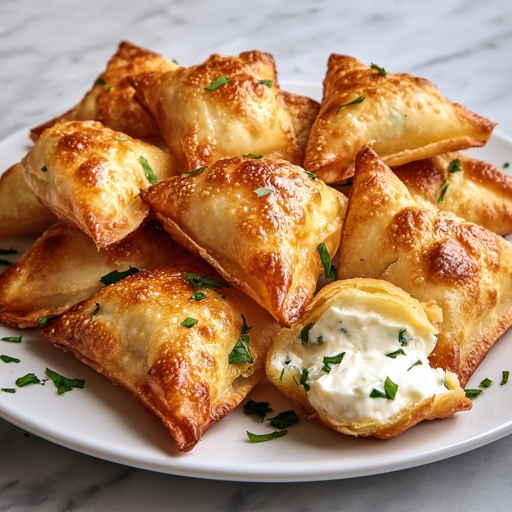 Air Fryer Pineapple Cream Cheese Wontons Recipe - Recipe Image