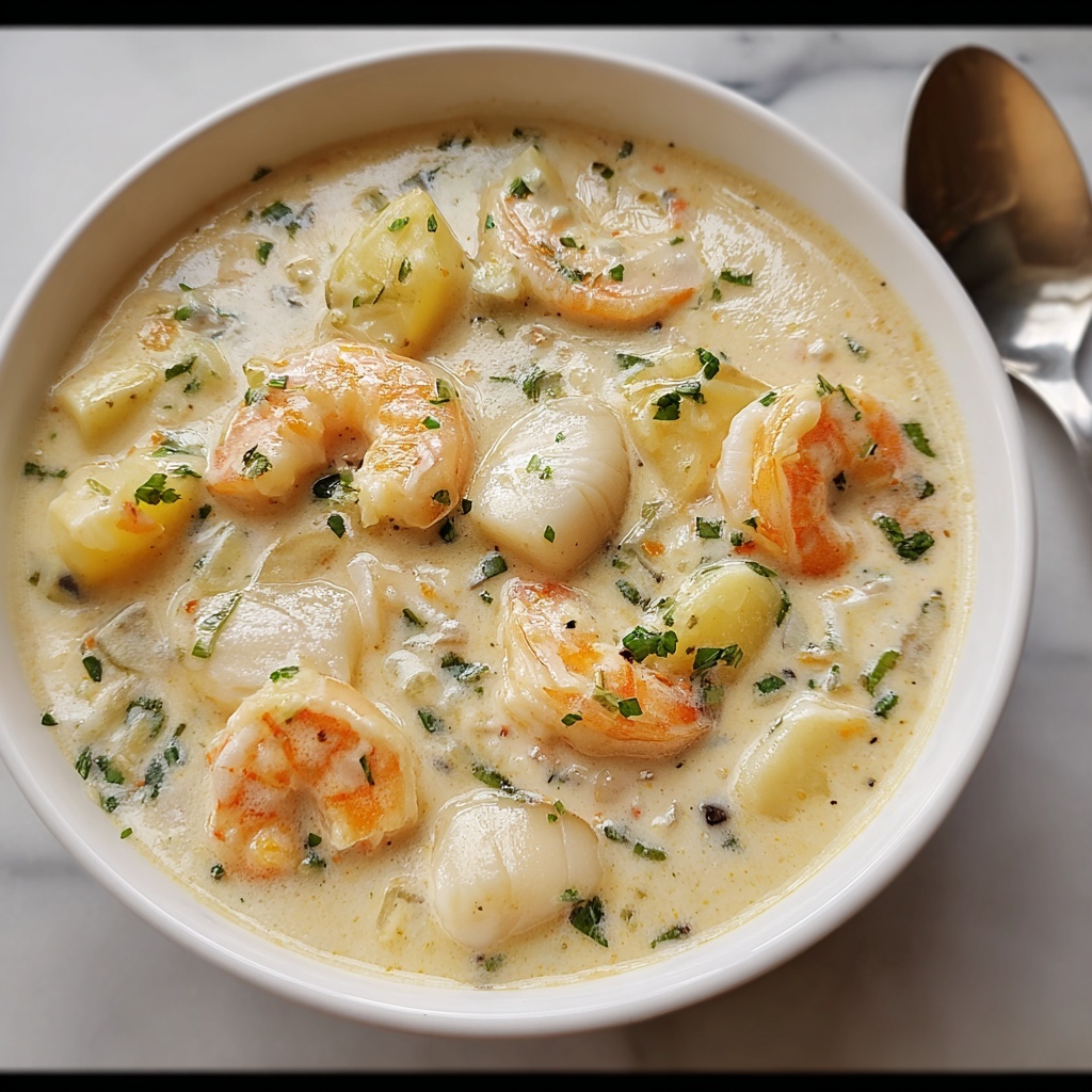 Nova Scotia Seafood Chowder Recipe - Recipe Image