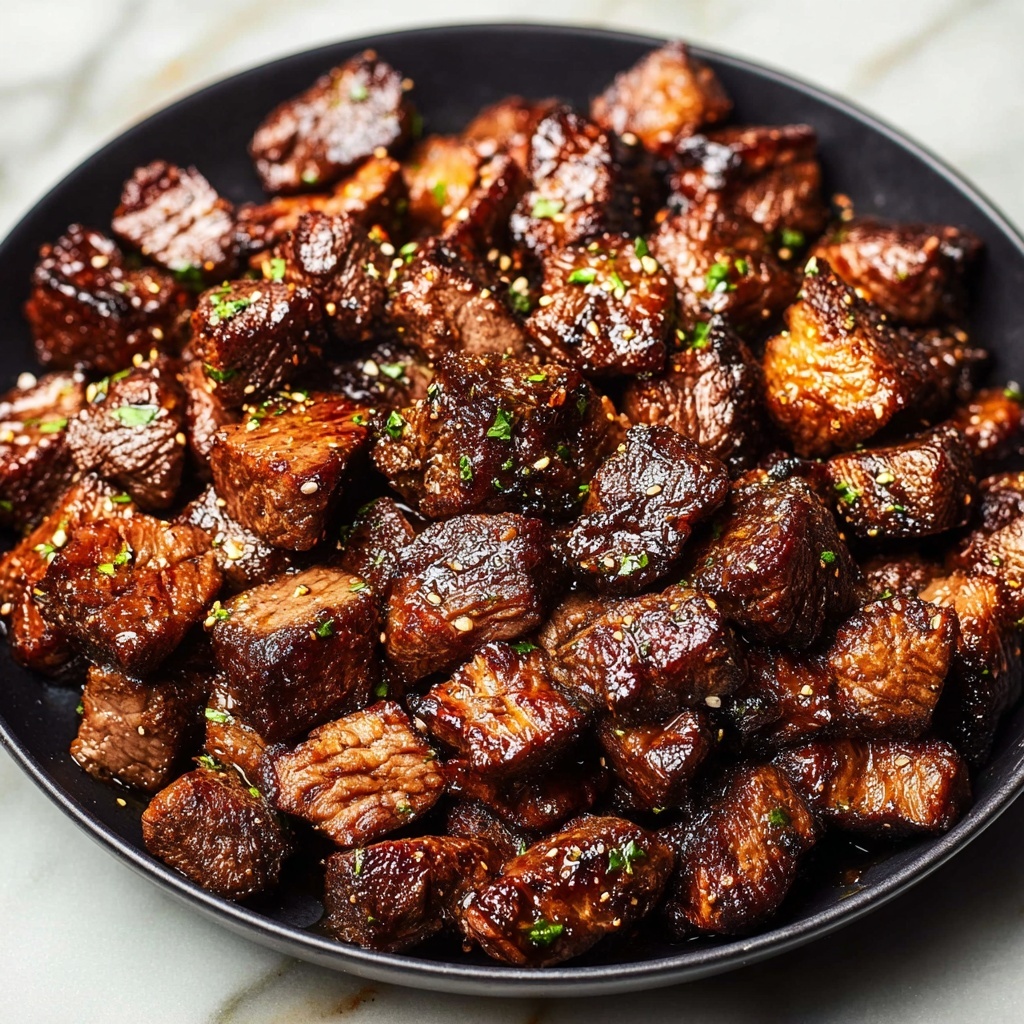 Garlic Steak Bites Recipe - Recipe Image