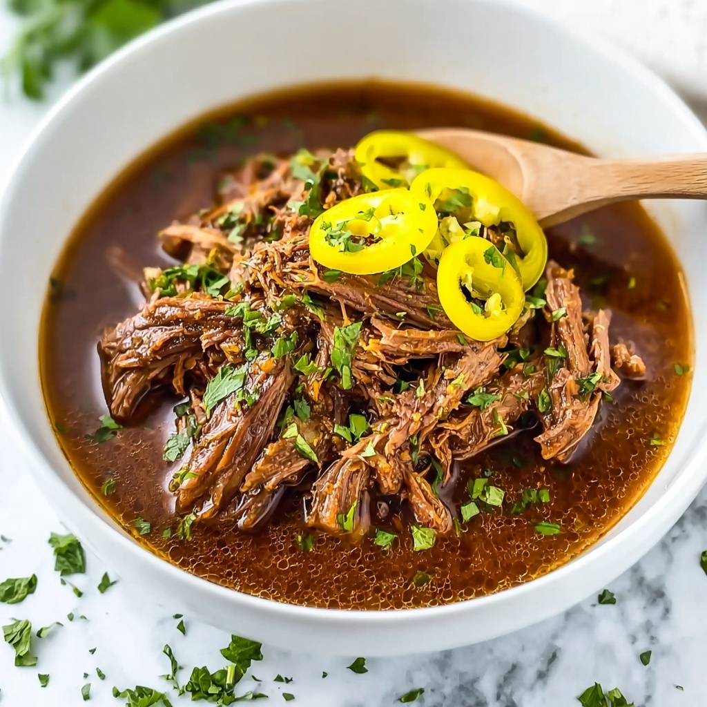 Crock Pot Italian Beef Sandwiches Recipe - Recipe Image