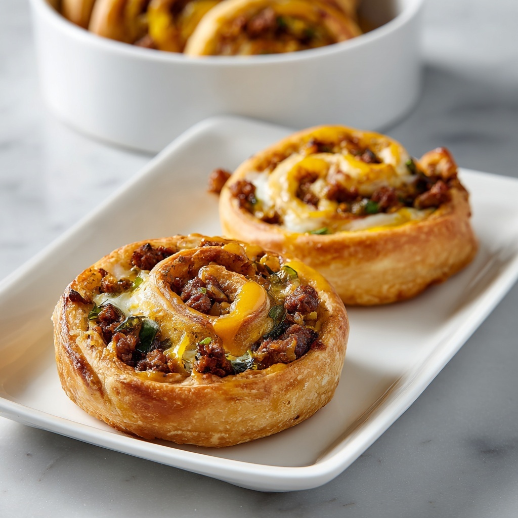 Cheesy Beef Taco Roll-Ups Recipe - Recipe Image