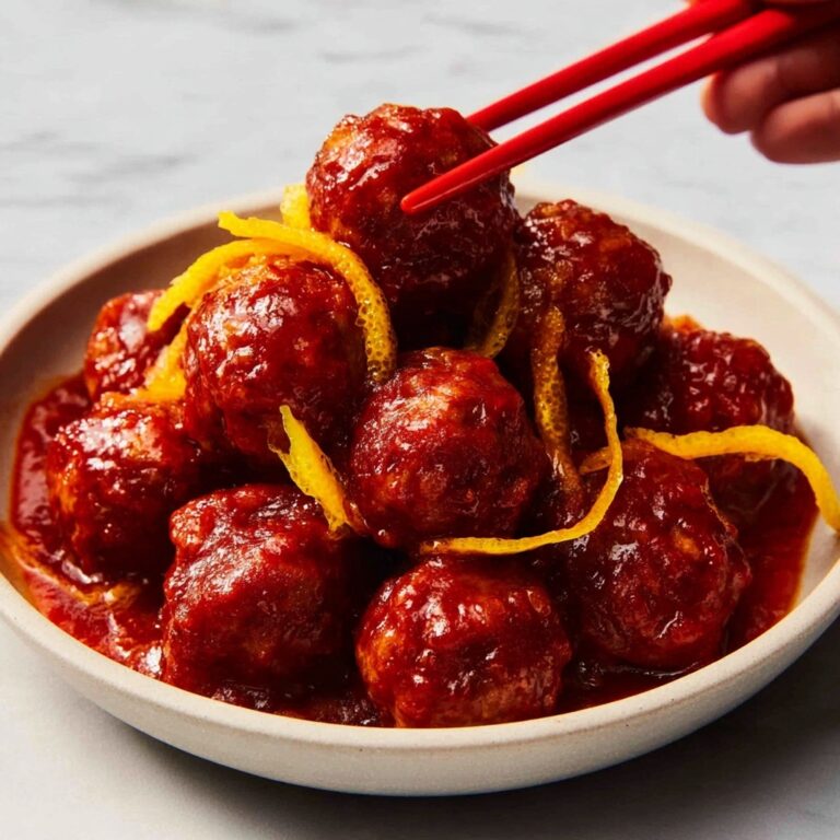 Easy Fig Jam Meatballs Recipe