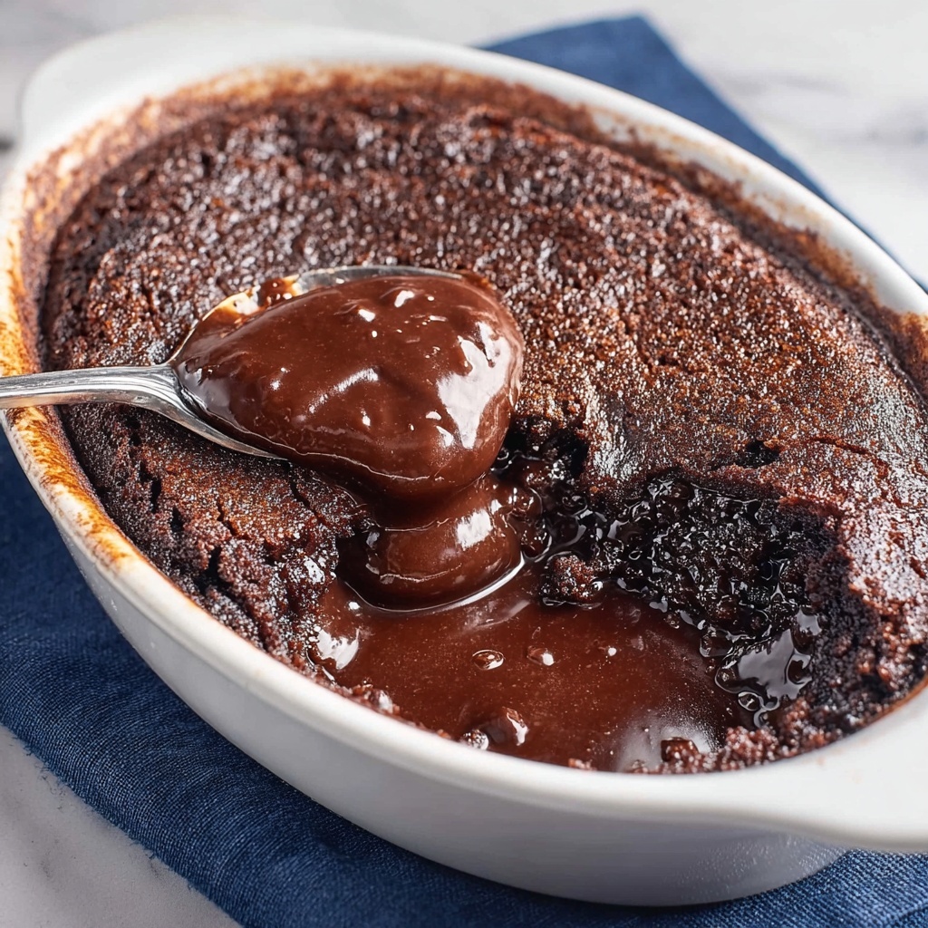 Hot Fudge Chocolate Pudding Cake Recipe - Recipe Image