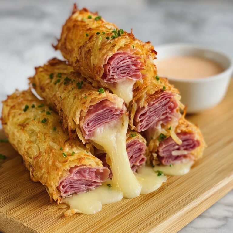 Keto Crispy Reuben Roll-Ups Recipe