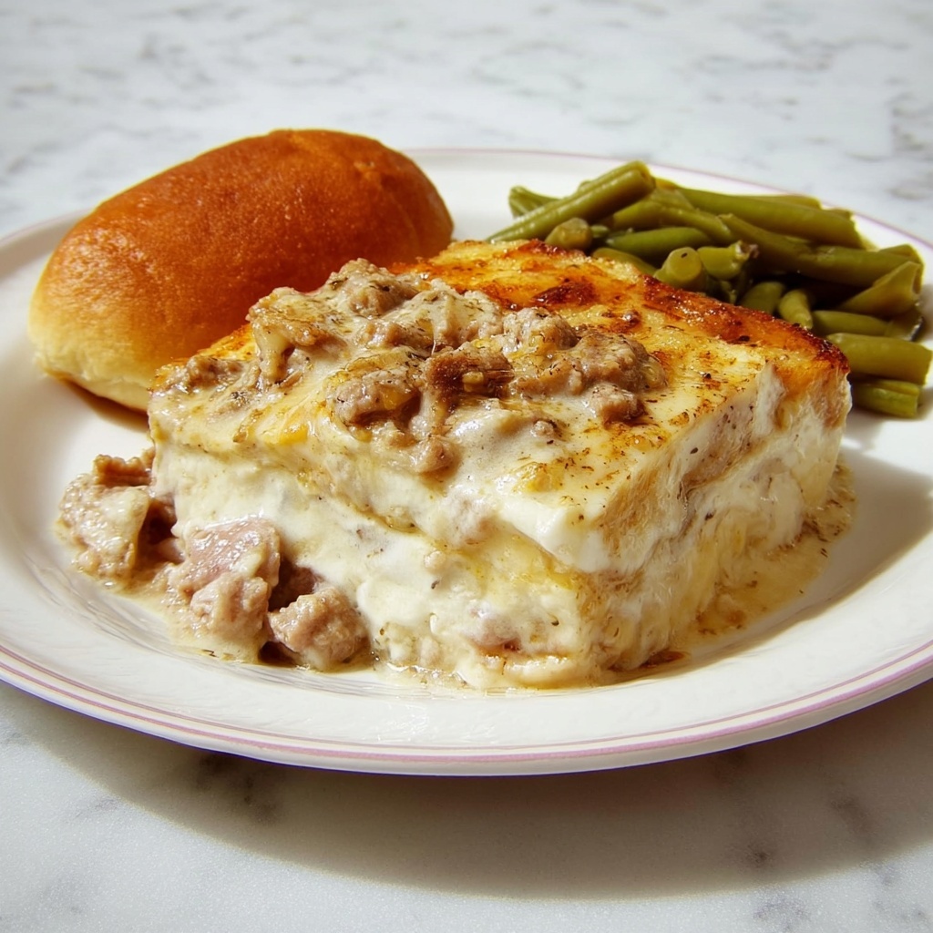 Chicken & Dumpling Casserole Recipe - Recipe Image