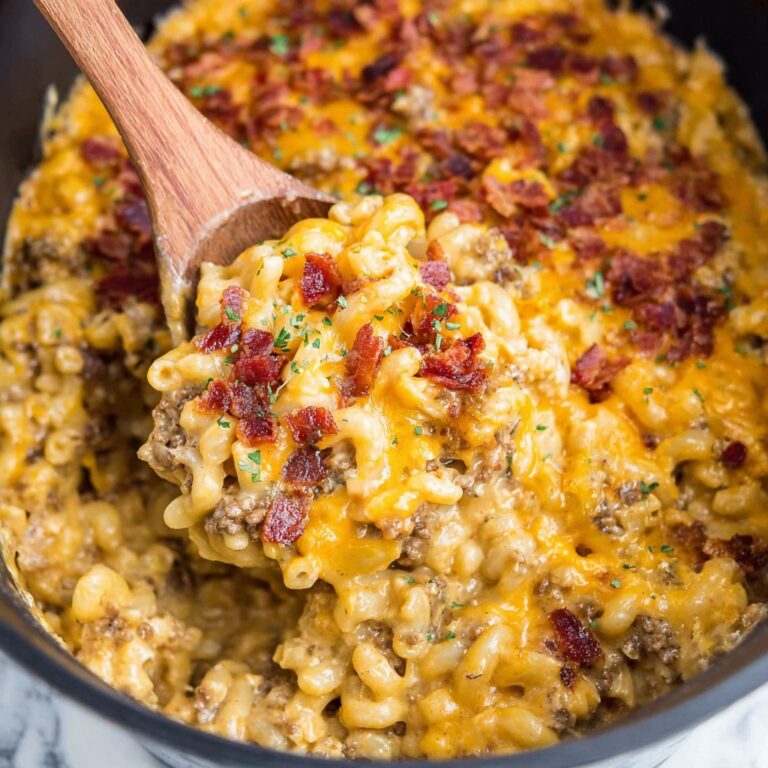 Cheeseburger Mac and Cheese Recipe