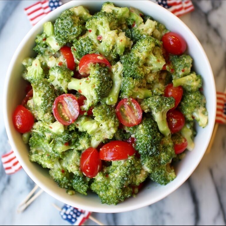 BBQ Ranch Broccoli Salad Recipe