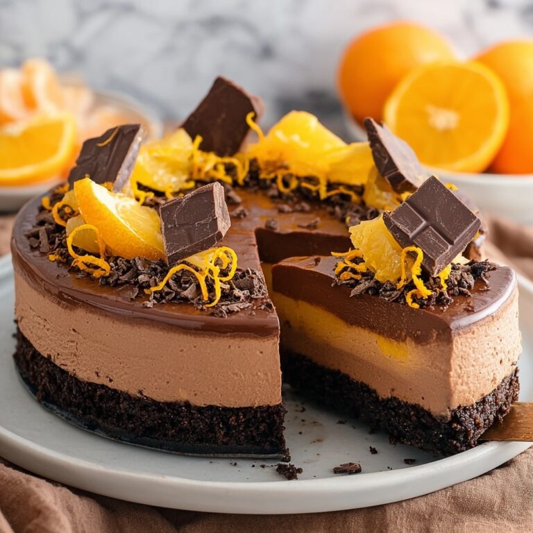 Chocolate Orange Vegan Cheesecake Recipe