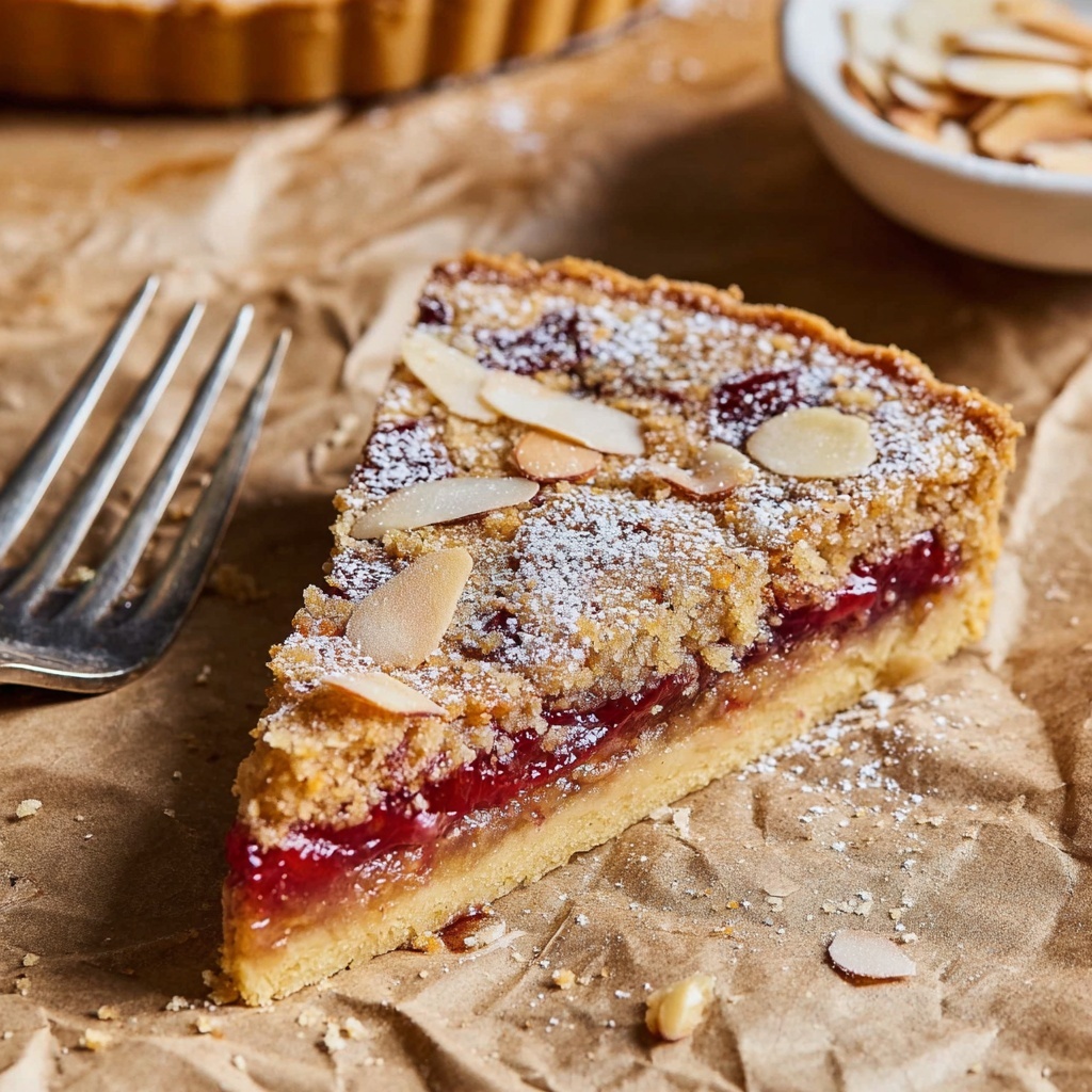 Vegan Bakewell Tart Recipe - Recipe Image